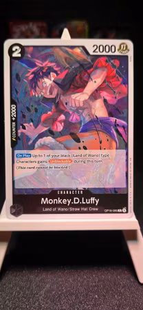 Monkey D Luffy | OP16-095 | Black Rare | Land of Wano/Straw Hat Crew