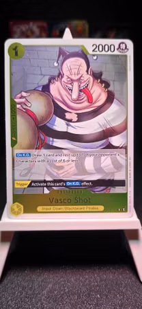 Vasco Shot | OP16-110 | Yellow Rare | Blackbeard Pirates