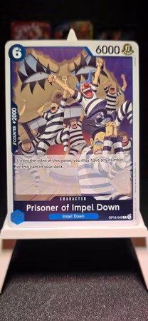 Prisoners of Impel Down | OP16-042 | Blue Rare | Impel Down