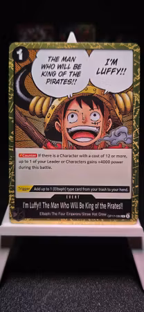 I'm Luffy!! | OP17-096 | Black Rare Event | Elbaph/Straw Hat Crew