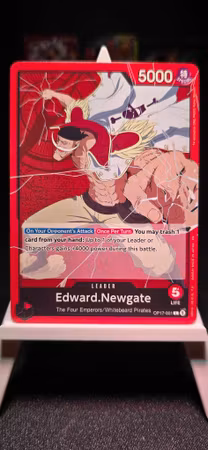 Edward Newgate | OP17-001 | Red Leader | Whitebeard Pirates