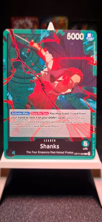 Shanks | OP17-020 | Green Leader | Red-Haired Pirates