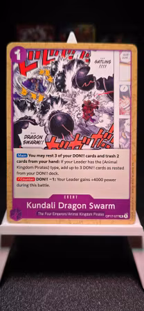 Kundali Dragon Swarm | OP17-077 | Purple Event | Animal Kingdom Pirates