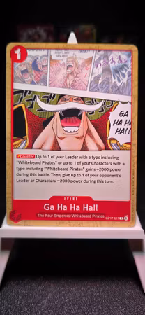 Ga Ha Ha Ha!! | OP17-017 | Red Event | Whitebeard Pirates