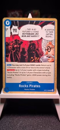 Rocks Pirates | OP17-056 | Blue Event | Rocks Pirates