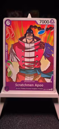 Scratchmen Apoo | OP17-079 | Purple UC/C | Animal Kingdom Pirates