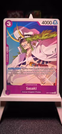 Sasaki | OP17-068 | Purple UC/C | Animal Kingdom Pirates