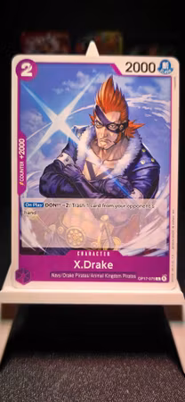 X.Drake | OP17-075 | Purple UC/C | Animal Kingdom Pirates