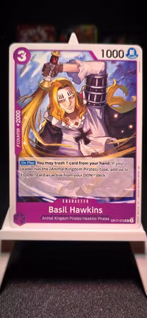 Basil Hawkins | OP17-073 | Purple UC/C | Animal Kingdom Pirates