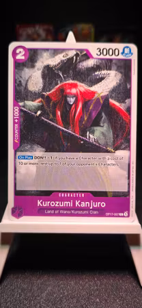 Kurozumi Kanjuro | OP17-067 | Purple UC/C | Land of Wano/Kurozumi Clan