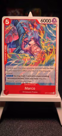 Marco | OP17-015 | Red UC/C | Whitebeard Pirates