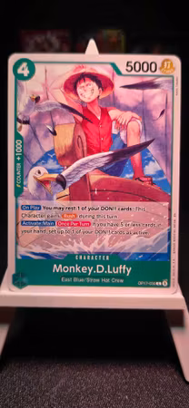 Monkey D Luffy | OP17-030 | Green UC/C | East Blue/Straw Hat Crew