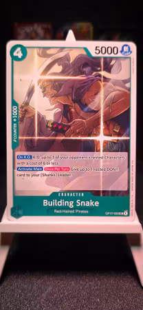 Building Snake | OP17-025 | Green UC/C | Red-Haired Pirates