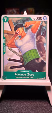 Roronoa Zoro | OP17-035 | Green UC/C | East Blue/Straw Hat Crew