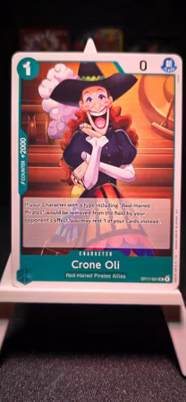 Crone Oli | OP17-021 | Green UC/C | Red-Haired Pirates Allies
