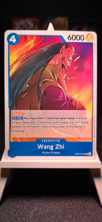 Wang Zhi | OP17-041 | Blue UC/C | Rocks Pirates