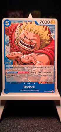 Barbell | OP17-053 | Blue UC/C | Fish-Man/Rocks Pirates
