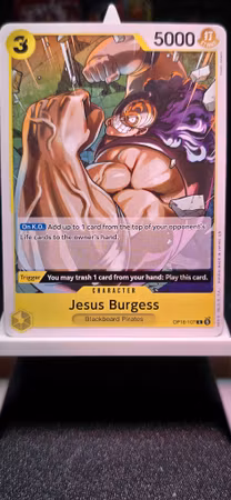 Jesus Burgess | OP16-107 Yellow UC/C | Blackbeard Pirates
