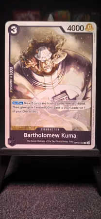Bartholomew Kuma | OP16-093 | Black UC/C | The Seven Warlords of the Sea/Revolutionary Army