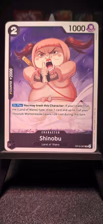 Shinobu | OP16-087 | Black UC/C | Land of Wano
