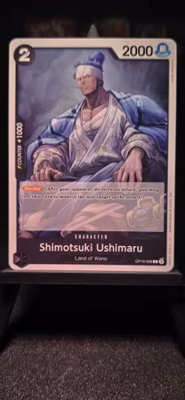 Shimotsuki Ushimaru | OP16-088 | Black UC/C | Land of Wano