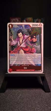 Izo | OP03-003 | Red Rare | Land of Wano/Whitebeard Pirates