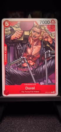 Duval | OP12-011 | Red UC/C | The Flying Fish Riders