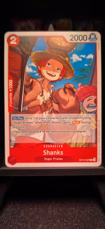 Shanks | OP12-007 | Red UC/C | Roger Pirates