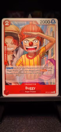 Buggy | OP12-012 | Red UC/C | Roger Pirates