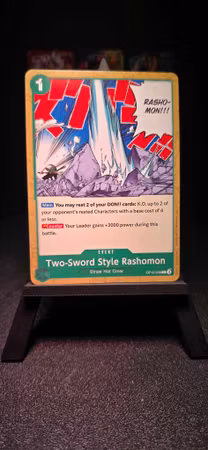 Two-Sword Style Rashomon | OP12-038 | Green Event | Straw Hat Crew