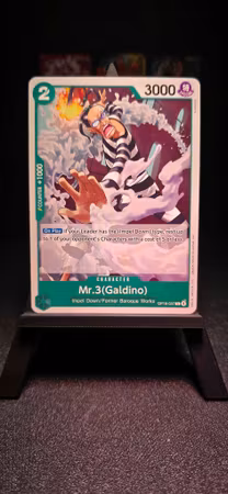 Mr.3(Galdino) | OP16-037 | Green UC/C | Impel Down/Former Baroque Works