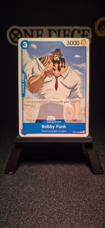 Bobby Funk | OP15-050 | Blue UC/C | Dressrosa/Mogaro Kingdom
