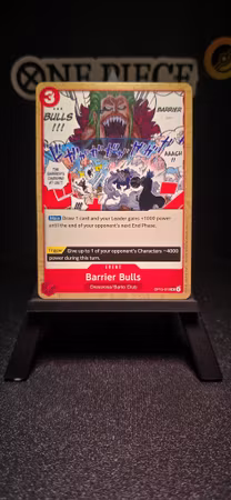 Barrier Bulls | OP15-019 | Red UC/C | Dressrosa/Barto Club