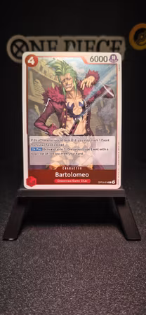 Bartolomeo | OP15-014 | Red Rare | Dressrosa/Barto Club