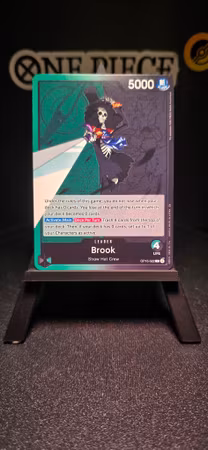 Brook | OP15-022 | Black/Green Leader | Straw Hat Crew