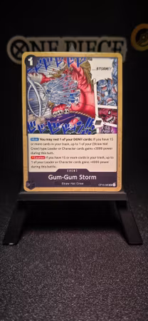 Gum-Gum Storm | OP15-095 | Black UC/C | Straw Hat Crew