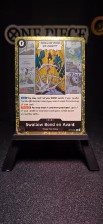 Swallow Bond en Avant | OP15-096 | Black Rare Event | Straw Hat Crew