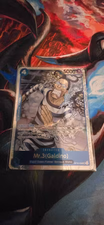 Mr.3(Galdino) | OP16-056 | Blue Super Rare | Impel Down/Former Baroque Works