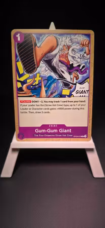 Gum-Gum Giant | OP09-078 | Purple Rare (ST26) | The Four Emperors/Straw Hat Crew