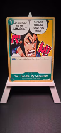You Can Be My Samurai!! | OP01-055 | Green Event | Land of Wano/Kouzuki Clan
