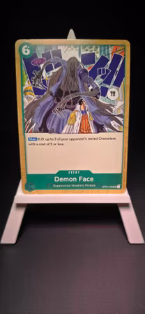 Demon Face | OP01-056 | Green Event | Supernovas/Hawkins Pirates