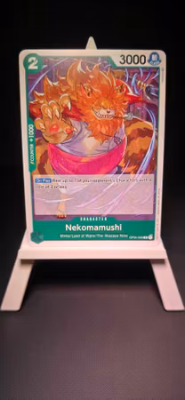 Nekomamushi | OP01-048 | Green UC/C | Minks/Land of Wano/The Akazaya Nine
