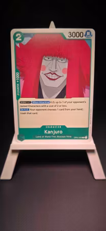 Kanjuro | OP01-038 | Green UC/C | Land of Wano/Akazaya Nine