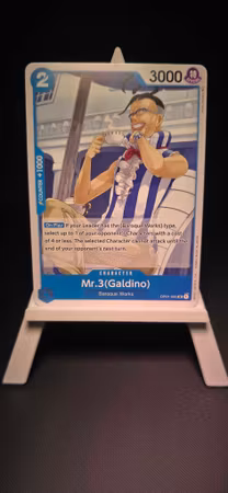 Mr.3 (Galdino) | OP01-085 | Blue UC/C | Baroque Works