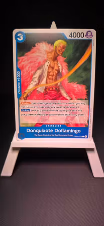 Donquixote Doflamingo | OP01-073 (ST17) | Blue Rare | The Seven Warlords of the Sea/Donquixote Pirates