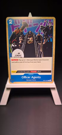 Officer Agents | OP01-087 | Blue Event | Baroque Works