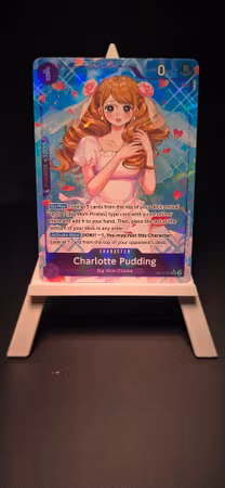 Charlotte Pudding | OP11-070 | Purple Alternate Art | Big Mom pirates