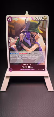 Page One | OP01-112 | Purple Rare | Animal Kingdom Pirates