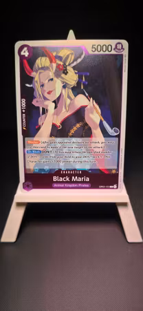 Black Maria | OP01-111 | Purple Rare | Animal Kingdom Pirates