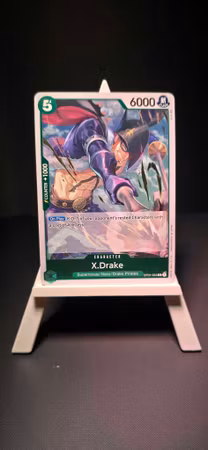 X.Drake | OP01-054 | Green Rare | Supernovas/Navy/Drake Pirates